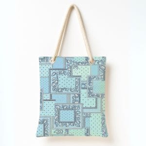 Pastel Mozaik Rüyası Omuz Çantası