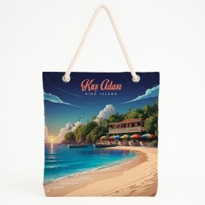 Kuşadası Günbatımı ve Sahil Plaj Çantası